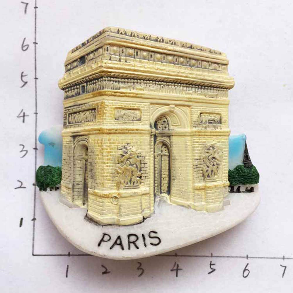 Amazon.co.jp: 3d凱旋門パリフランス冷蔵庫冷蔵庫マグネット観光お土産